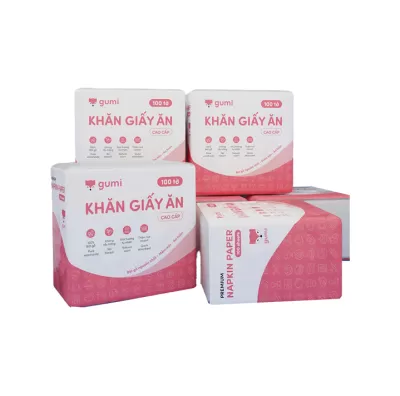 Khăn Giấy Cao Cấp Napkin 100 Tờ